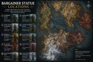 bargainer statue locations