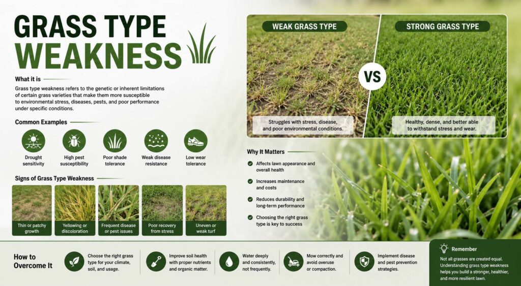 grass type weakness