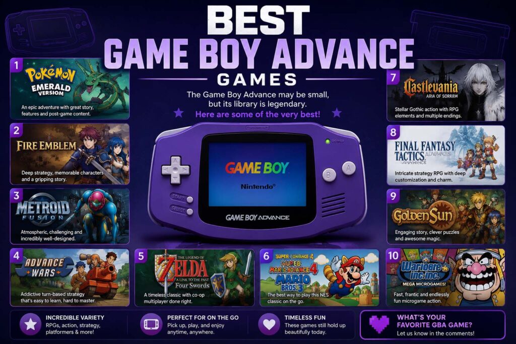 best gameboy advance games