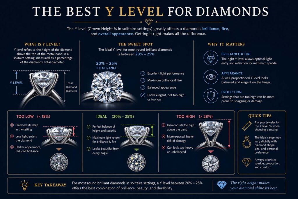 best y level for diamonds