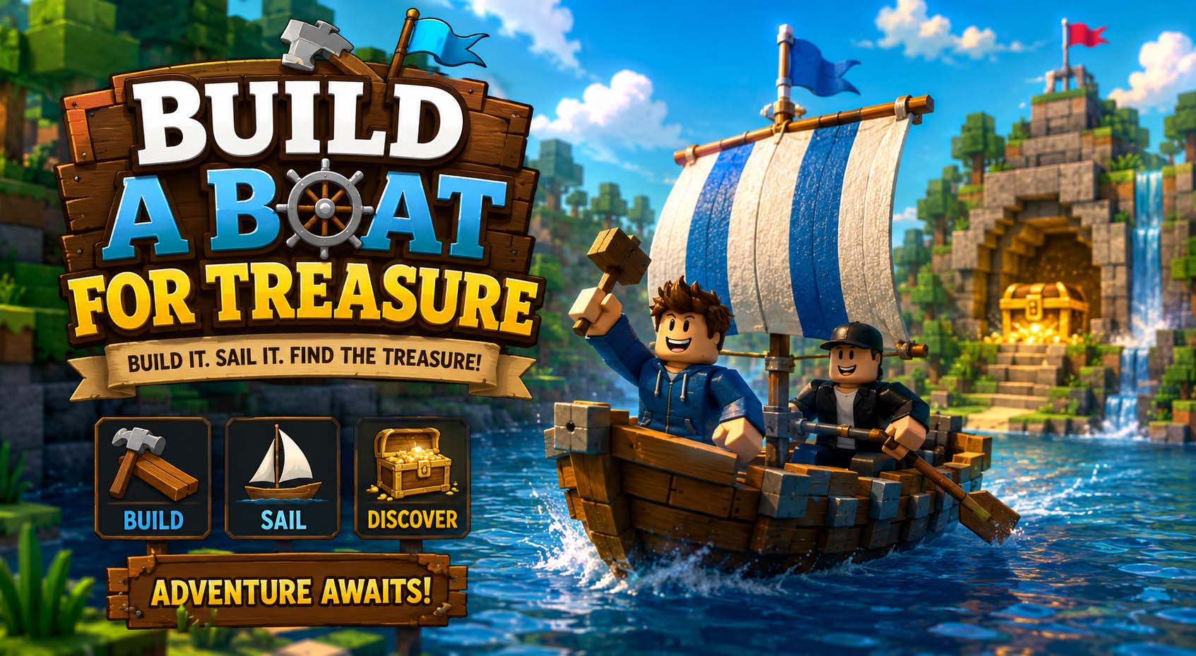 build a boat for treasure