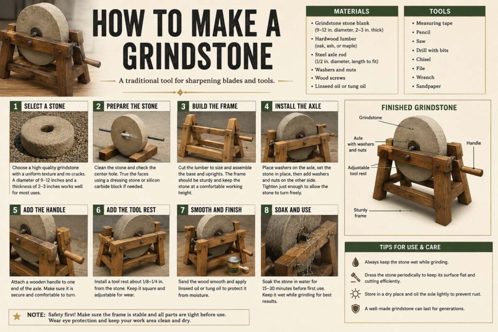how to make a grindstone