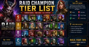 raid champion tier list