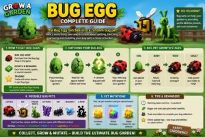 bug egg grow a garden
