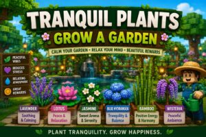 tranquil plants grow a garden