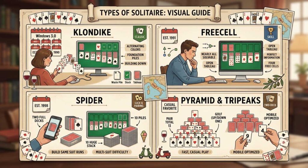 types of solitaire