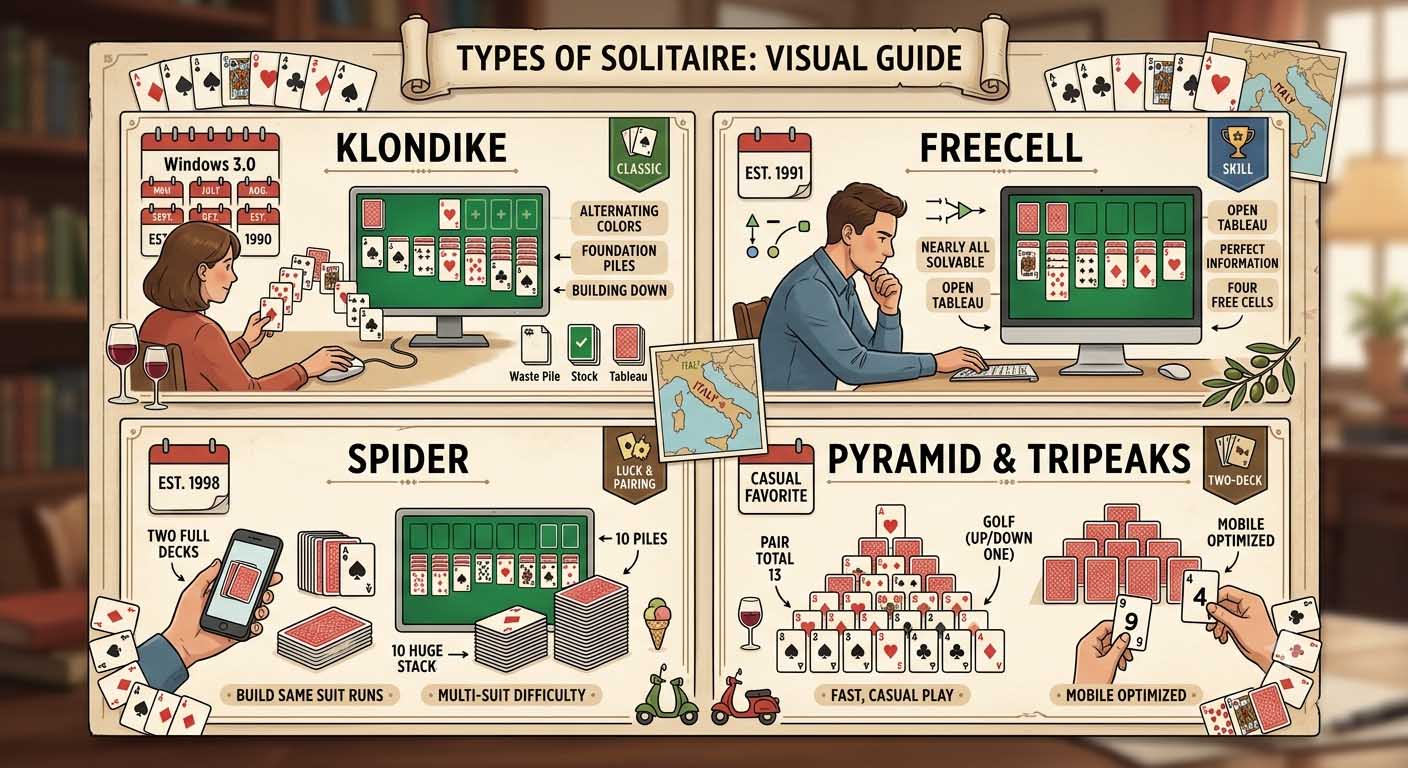 types of solitaire