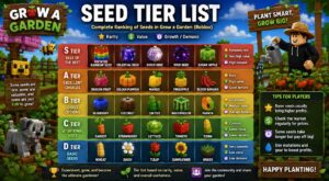 grow a garden seed tier list