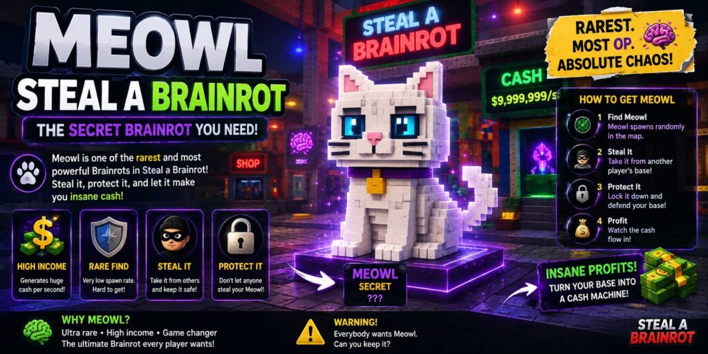 meowl steal a brainrot