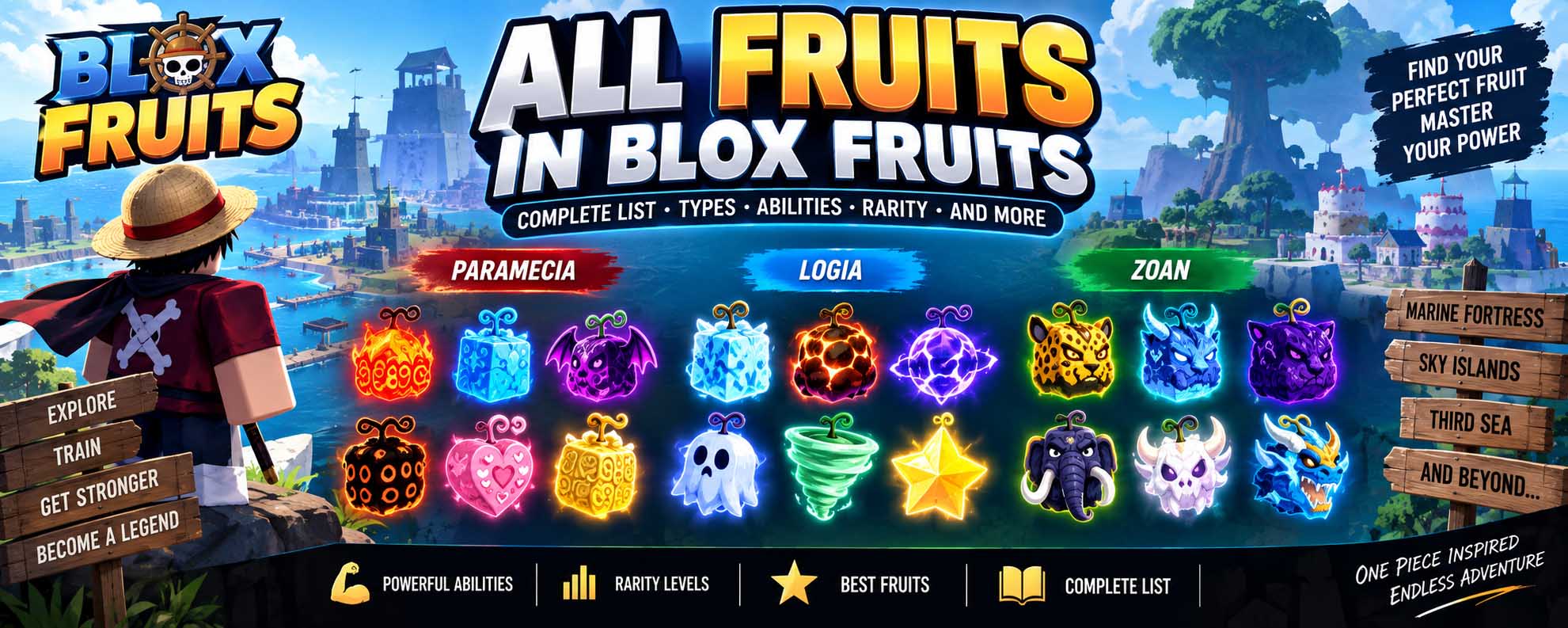 all fruits in blox fruits