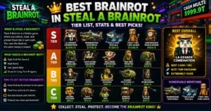 best brainrot in steal a brainrot