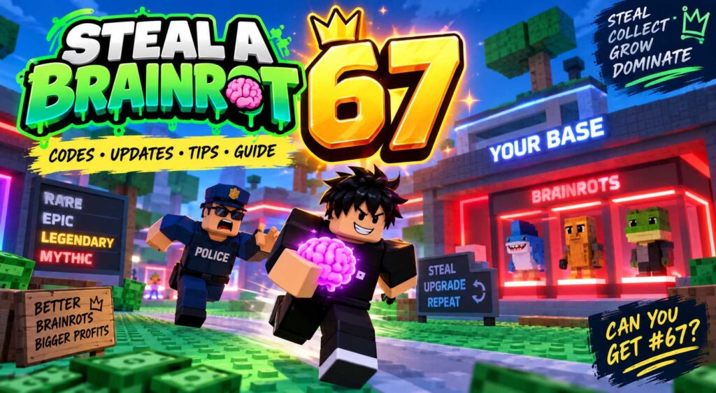 steal a brainrot 67